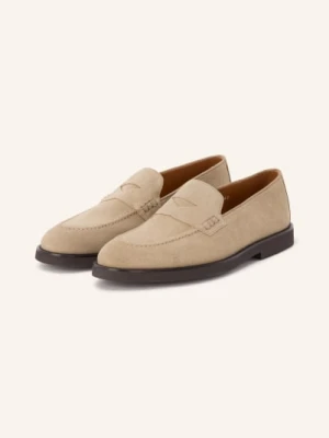 Doucal's Penny Loafers beige