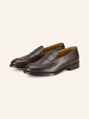 Doucal's Penny Loafers braun