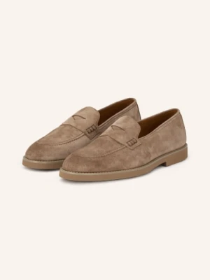 Doucal's Penny Loafers braun