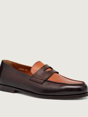 Doucal's Skórzane loafersy