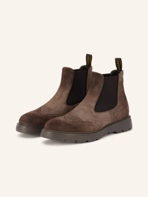 Doucal's Sztyblety Beatles Goteborg beige BRĄZOWY