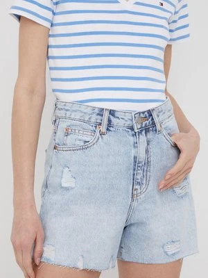 Dr. Denim szorty jeansowe damskie gładkie high waist