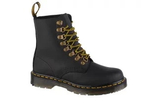 Dr. Martens 1460 Pascal DM27007001, Damskie, Czarne, buty zimowe, nubuk, rozmiar: 36