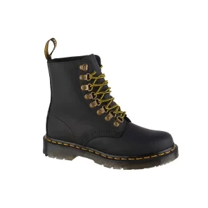 Dr. Martens 1460 Pascal DM27007001, Damskie, Czarne, buty zimowe, nubuk, rozmiar: 36