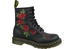 Dr. Martens 1460 Vonda 24722001, Damskie, Czarne, glany, skóra licowa, rozmiar: 36