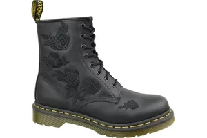 Dr. Martens 1460 Vonda Mono 24985001, Damskie, Czarne, glany, skóra licowa, rozmiar: 36