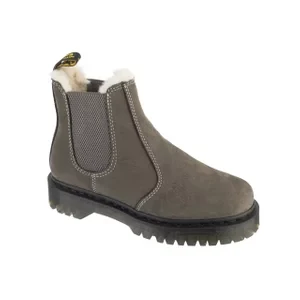Dr. Martens 2976 Bex FL Chelsea Boot DM41420020, Damskie, Szare, buty zimowe, skóra licowa, rozmiar: 39