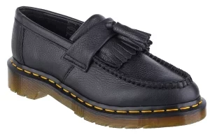 Dr. Martens Adrian Virginia DM22760001, Damskie, Czarne, mokasyny, skóra licowa, rozmiar: 37