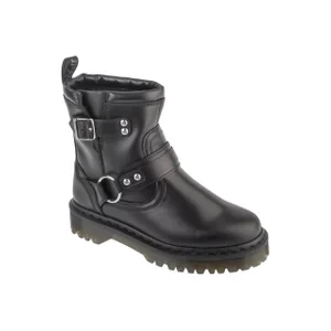 Dr. Martens Anistone Harness DM42583001, Damskie, Czarne, buty zimowe, skóra licowa, rozmiar: 36