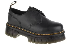 Dr. Martens Audrick 3-Eye DM27147001, Damskie, Czarne, półbuty, skóra licowa, rozmiar: 43