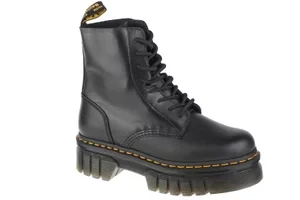 Dr. Martens Audrick 8-Eye Boot DM27149001, Damskie, Czarne, glany, skóra licowa, rozmiar: 36