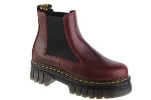 Dr. Martens Audrick Chelsea DM27820211, Damskie, Bordowe, sztyblety, skóra licowa, rozmiar: 36