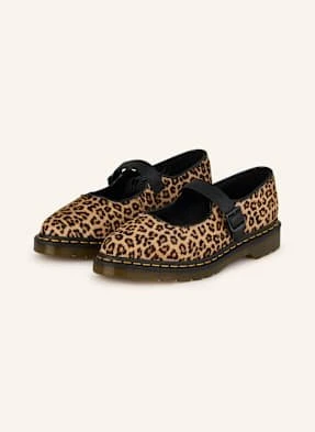 Dr. Martens Baleriny Mary Jane Elphie braun