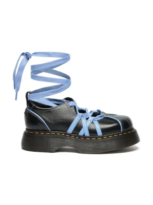 Dr. Martens baleriny skórzane Buzz Ballerina Lace Up Shoe