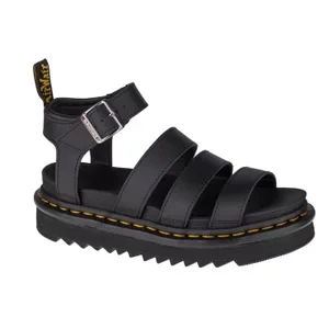 Dr. Martens Blaire Hydro Sandals DM24235001, Damskie, Czarne, sandały, skóra powlekana, rozmiar: 40