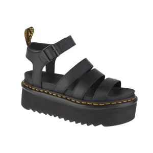 Dr. Martens Blaire Quad DM27296001, Damskie, Czarne, sandały, skóra powlekana, rozmiar: 41