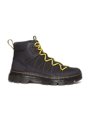 Dr. Martens botki Buwick kolor czarny na płaskim obcasie DM31185001