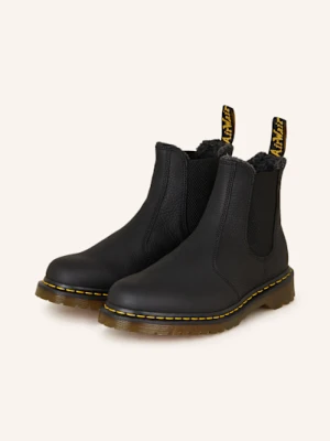 Dr. Martens Botki Chelsea Grizzly schwarz