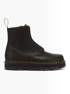 Dr. Martens botki damskie skórzane ZebZag Laceless WL czarny