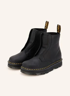 Dr. Martens Botki Na Platformie Zebzag Laceless schwarz