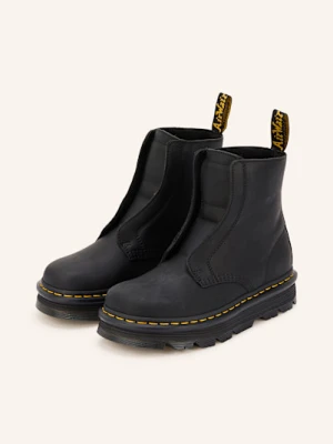 Dr. Martens Botki Na Platformie Zebzag Laceless schwarz