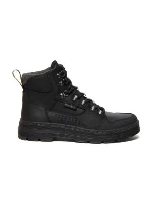 Dr. Martens botki Rilla WX kolor czarny na płaskim obcasie ocieplone DM32106001
