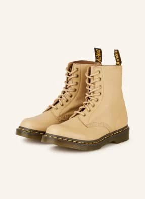 Dr. Martens Botki Sznurowane 1460 Pascal beige