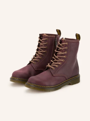 Dr. Martens Botki Sznurowane 1460 Serena braun FIOLETOWY