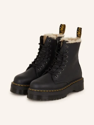 Dr. Martens Botki Sznurowane Jadon Ze Sztucznego Futra schwarz