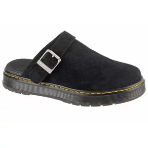 Dr. Martens Brookline Mule DM40666001, Unisex, Czarne, klapki, skóra zamszowa, rozmiar: 41