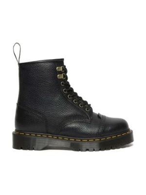 Dr. Martens buty wysokie 1460 Bex Faux Fur Milled Nappa męskie kolor czarny DM27960001