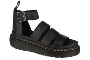 Dr. Martens Clarissa II Quad Leather Platform Sandals DM24476001, Damskie, Czarne, sandały, skóra licowa, rozmiar: 38