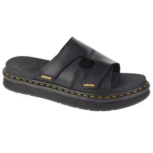 Dr. Martens Daxton Slide DM27400001, Męskie, Czarne, klapki, skóra licowa, rozmiar: 43