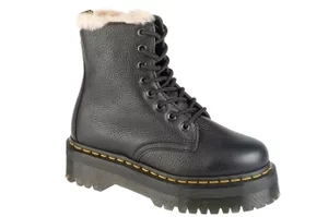 Dr. Martens Jadon DM25637001, Damskie, Czarne, glany, skóra licowa, rozmiar: 37