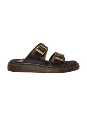 Dr. Martens Josef klapki damskie skórzane
