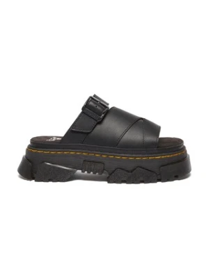 Dr. Martens klapki Mattison damskie kolor czarny na platformie DM40900001