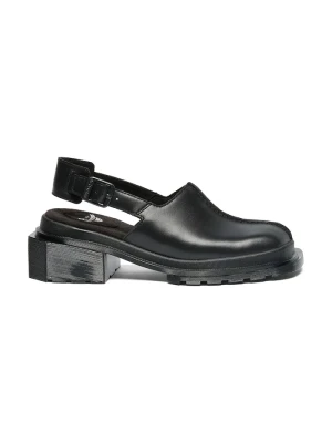 Dr. Martens klapki mules damskie skórzane Maybole Mule czarny