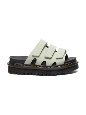 Dr. Martens klapki zamszowe Raine