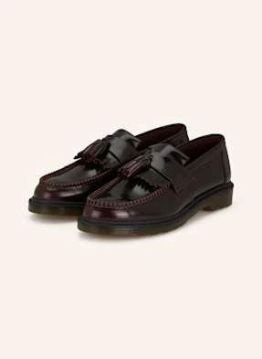 Dr. Martens Lakierowane Loafersy Adrian rot