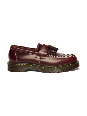 Dr. Martens loafersy skórzane Adrian Ben Tassel Loafer bordowy