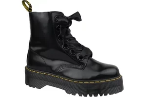 Dr. Martens Molly 24861001, Damskie, Czarne, glany, skóra licowa, rozmiar: 41