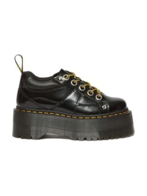 Dr. Martens półbuty skórzane 5i Quad Max damskie kolor czarny na platformie DM31423001