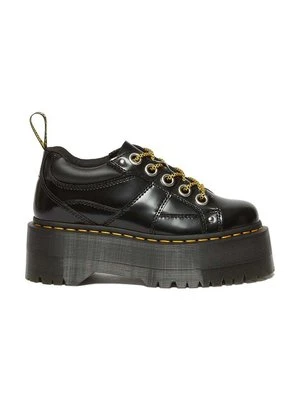 Dr. Martens półbuty skórzane 5i Quad Max damskie kolor czarny na platformie DM31423001