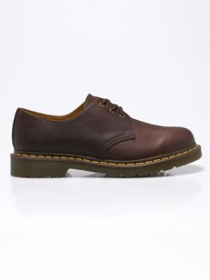 Dr. Martens półbuty zamszowe 1461 męskie kolor brązowy DM11838201