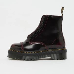 Dr. Martens Sinclair black milled nappa kobiety Trapery czerwony rozmiar Buty