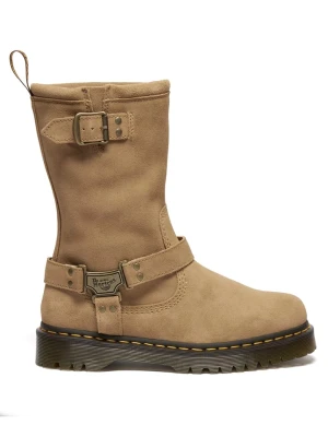 Dr. Martens Skórzane botki "Anistone Hi" w kolorze beżowym rozmiar: 44