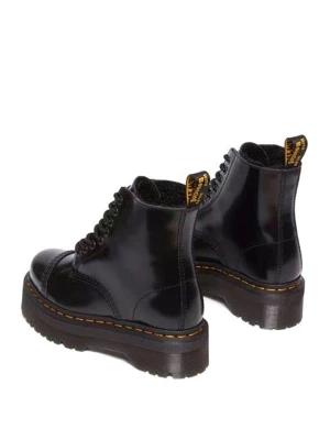 Dr. Martens Skórzane botki w kolorze czarnym rozmiar: 40