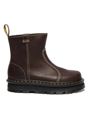 Dr. Martens Skórzane botki "Zebzag Rigger" w kolorze brązowym rozmiar: 40
