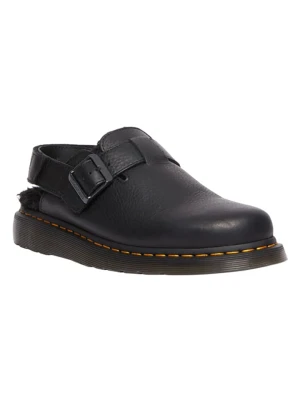 Dr. Martens Skórzane chodaki w kolorze czarnym rozmiar: 42