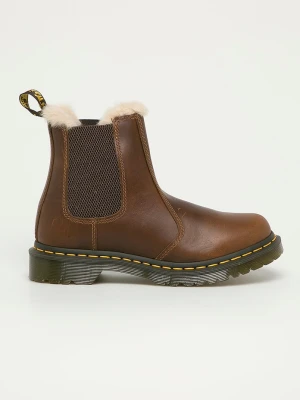 Dr. Martens - Sztyblety skórzane 2976 Leonore brązowy